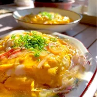 カニカマ天津飯🦀|おかちさん