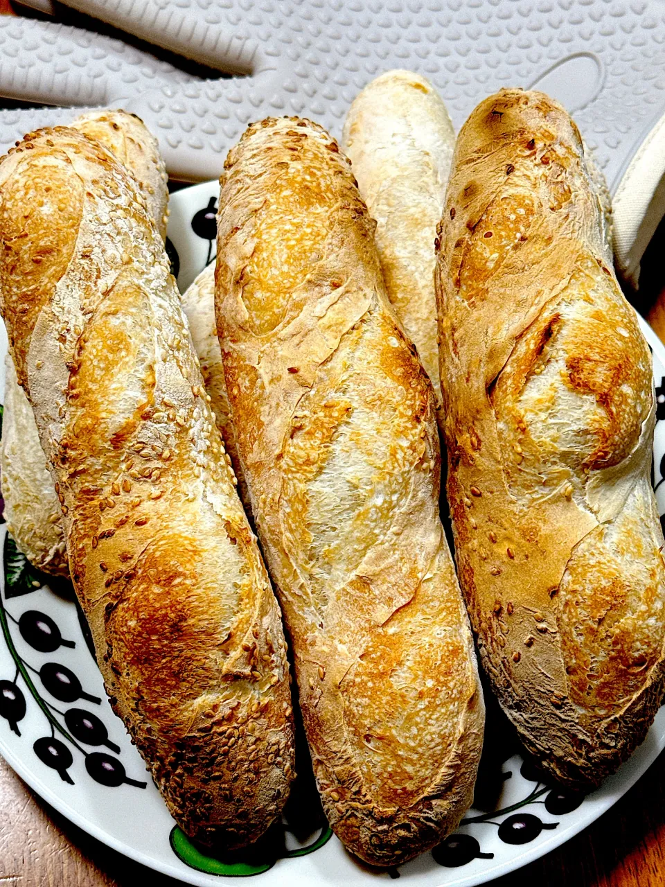 2026/01/14 白胡麻バゲット|Blueberry🫐さん