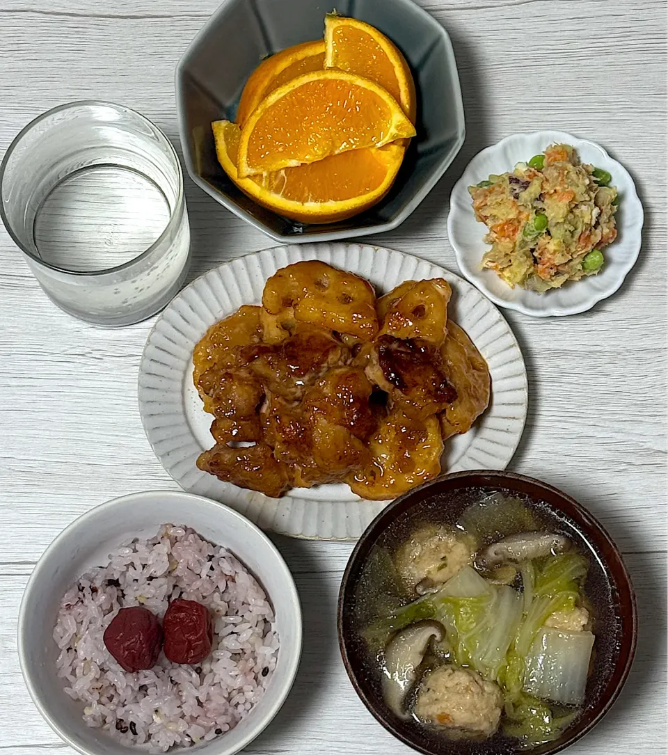 夜ご飯🍚🌙|朔さん