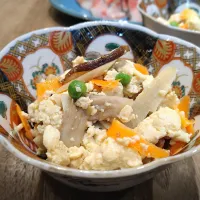 炒り豆腐|古尾谷りかこさん