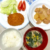 大根鶏もも煮とセブンの冷凍コロッケ| おしゃべり献立さん