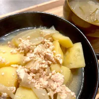 じゃがいものそぼろ煮|茶茶茶さん