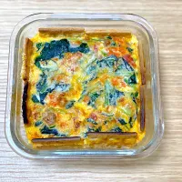 夕飯 キッシュ風|ふわふわさん