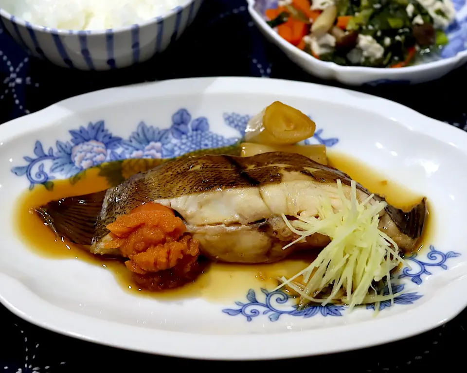 煮魚定食|かおるさん
