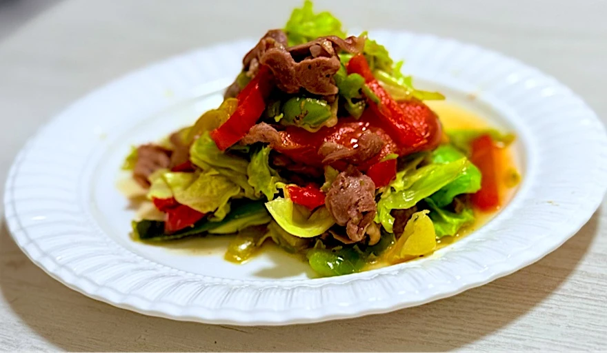 砂肝野菜炒め|tap.rinさん