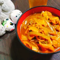 カレー南蛮そば|サトリさん