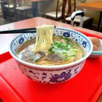 Beef noodles and eggs| skyblueさん