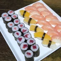 鉄火巻き・数の子握り・生ハム握り|ぱんだのままんさん