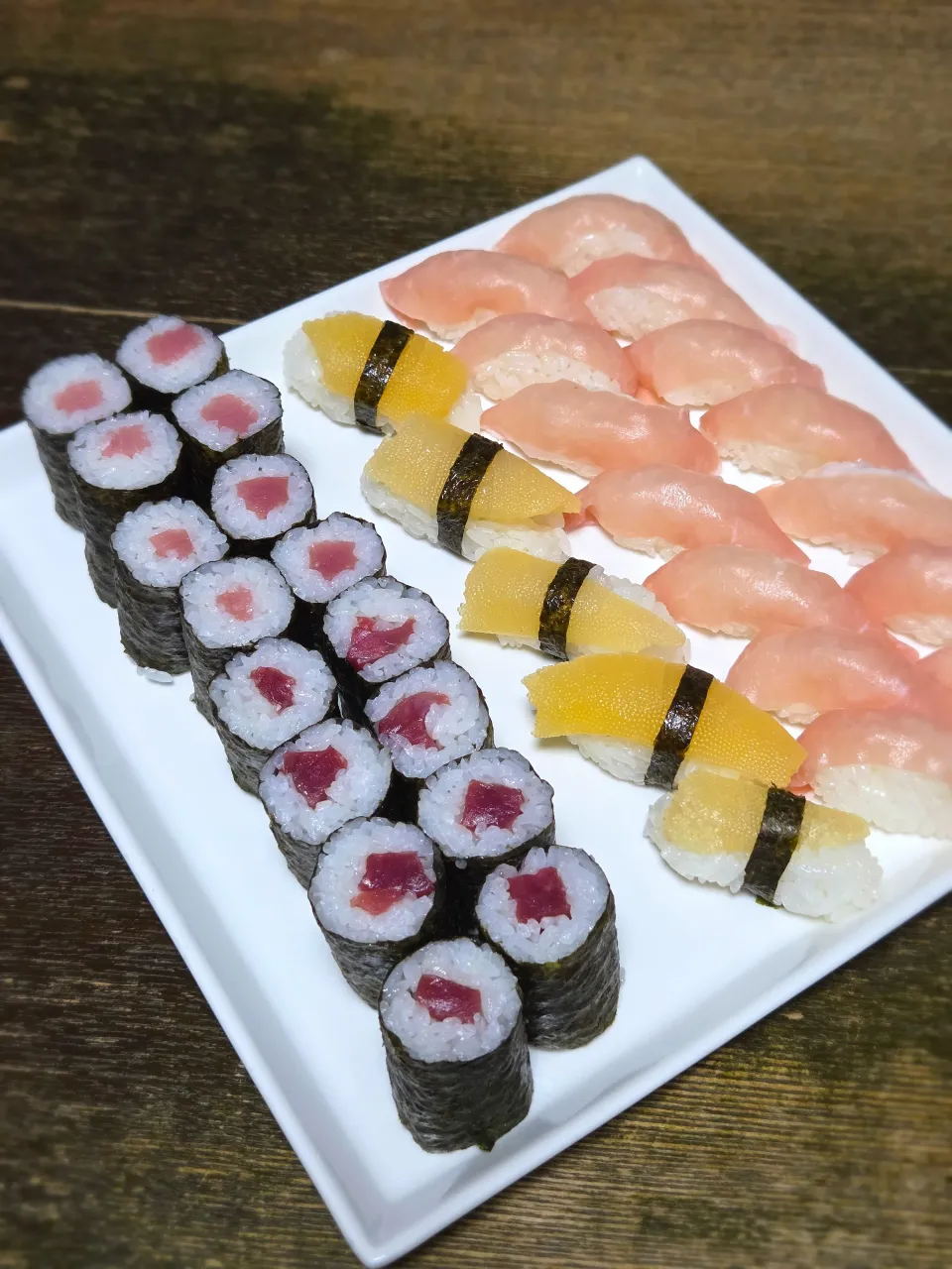 鉄火巻き・数の子握り・生ハム握り|ぱんだのままんさん