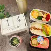 新学期お弁当スタート！起きれた私偉い弁当。|MUY_Beeeeさん