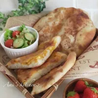 キーマチーズナン😋✨|あみさん