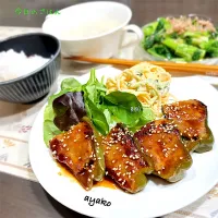 BBQソースの肉詰めピーマン|亜矢子さん