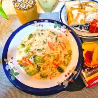 ブロッコリーのスープ|橘葵さん