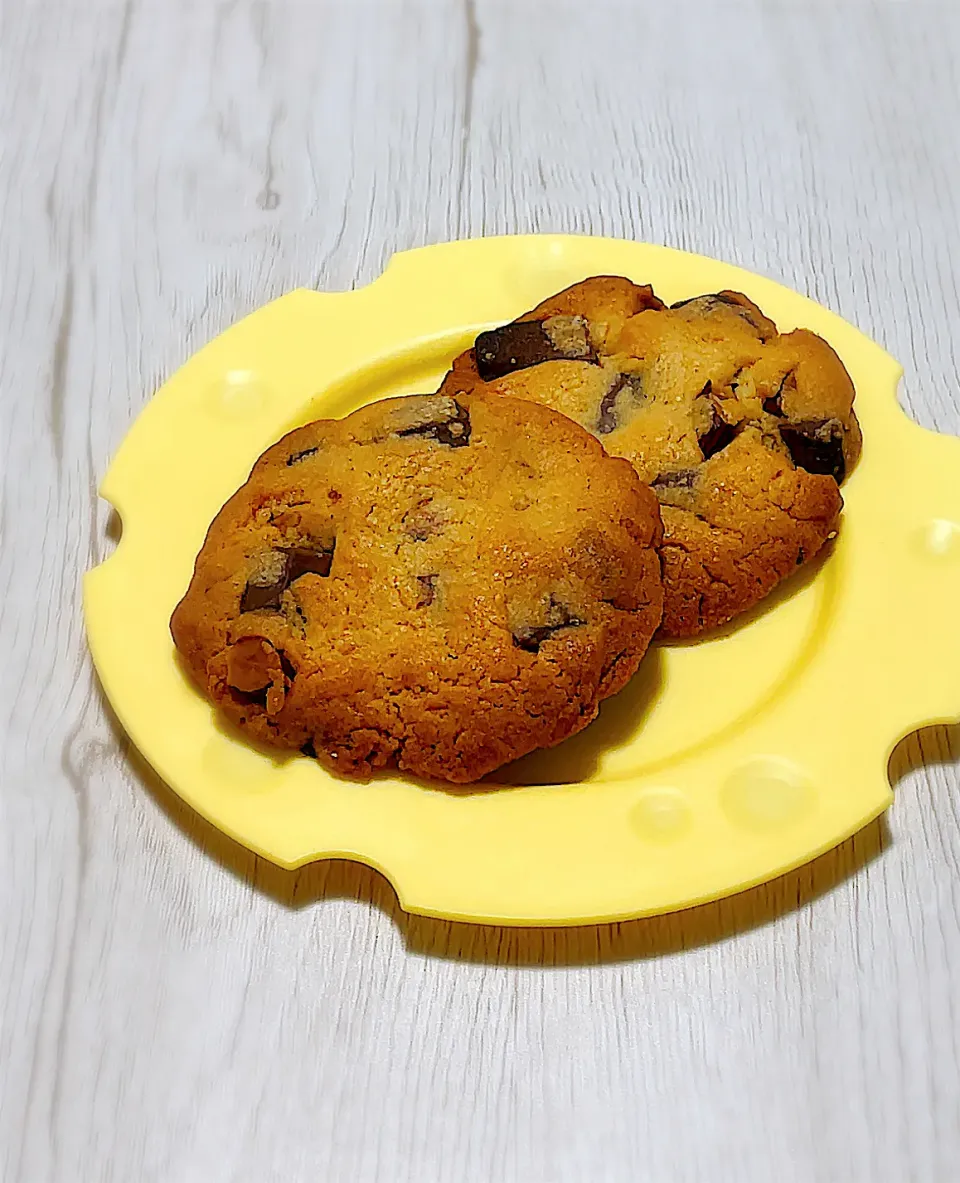 sakurakoさんの料理 ハロウィン　ピーナッツチョコチャンククッキー|もっさんさん