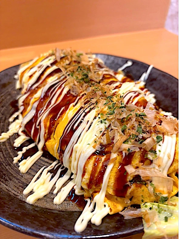 とんぺい焼き|創作餃子酒場かむらっくさん