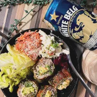 スモークチーズの肉巻き|はるなさん