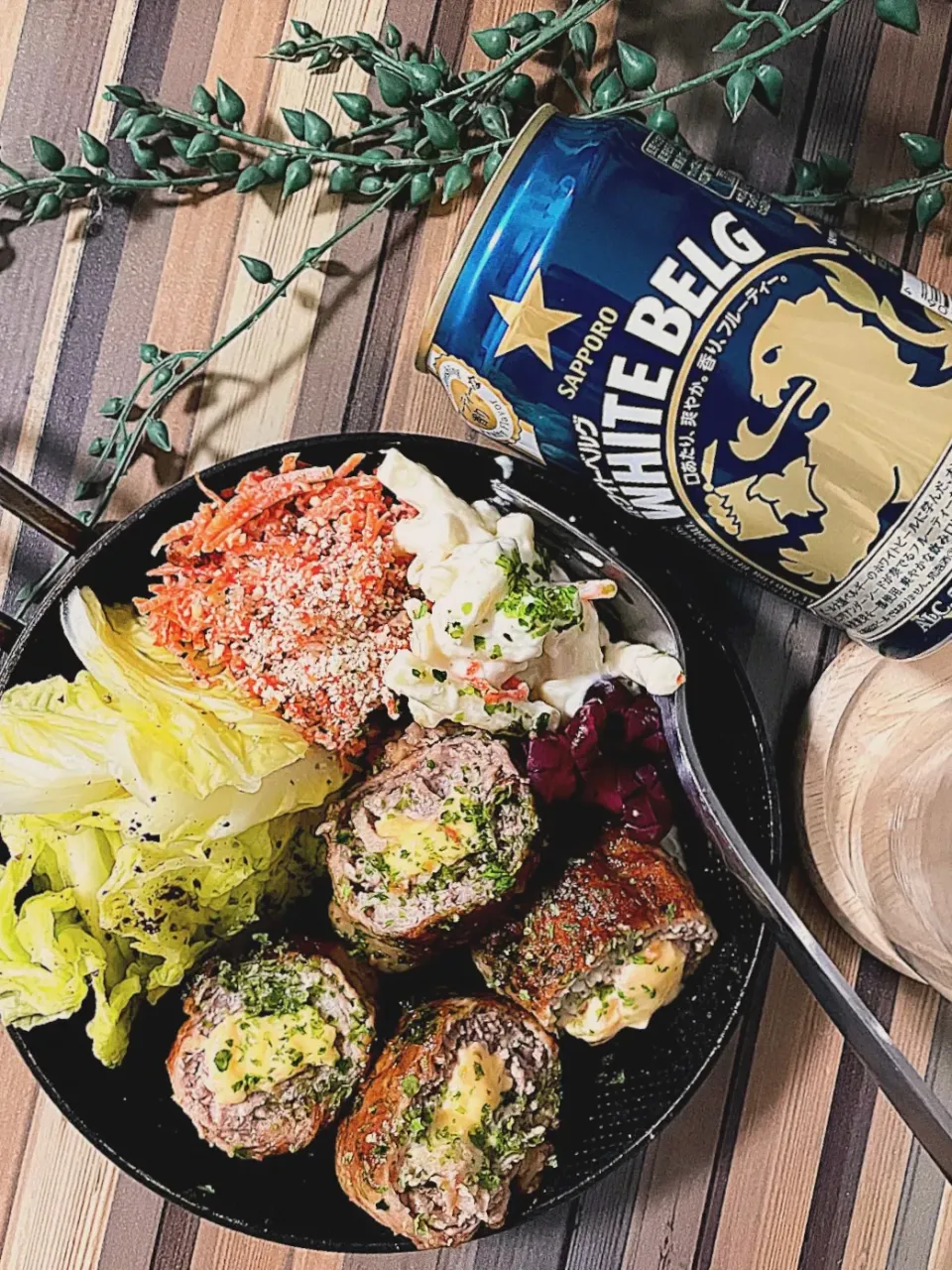 スモークチーズの肉巻き|はるなさん