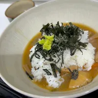 筑前煮のリメイクで島根の郷土料理「うずめ飯」風|くまちゃんさん