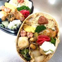 #毎日のお弁当記録。鶏肉甘酢焼き、里芋サラダなど。| じゅんちゃんさん