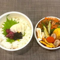 高校生息子のお弁当🍱 ポークチャップ弁当🍱|Snow10さん