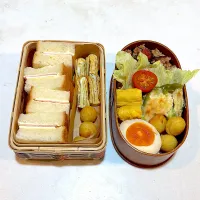 今日のオット弁当と、高３ムスメ弁当。|chi.aさん