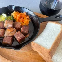 20260114🍙わたしのおひるごはん🥩|akiyo22さん