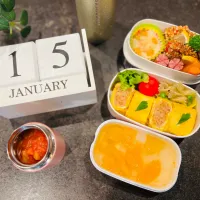 クルクルオムライス弁当。|MUY_Beeeeさん