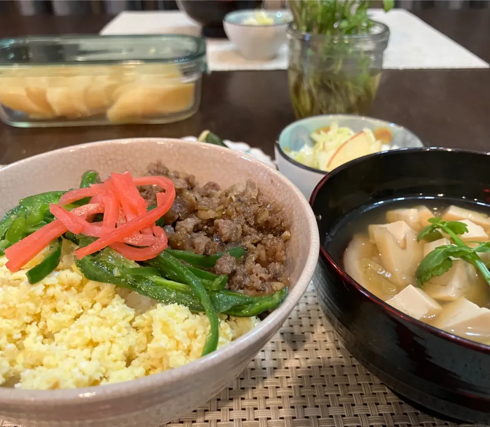 1/15 3色丼|あーるさん