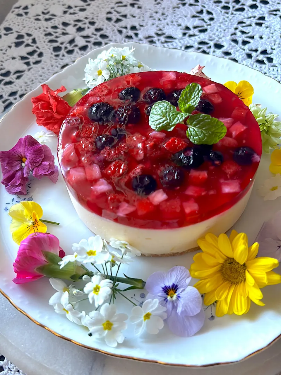 ミックスベリーフロマージュ🫐🍓|とんちんさん