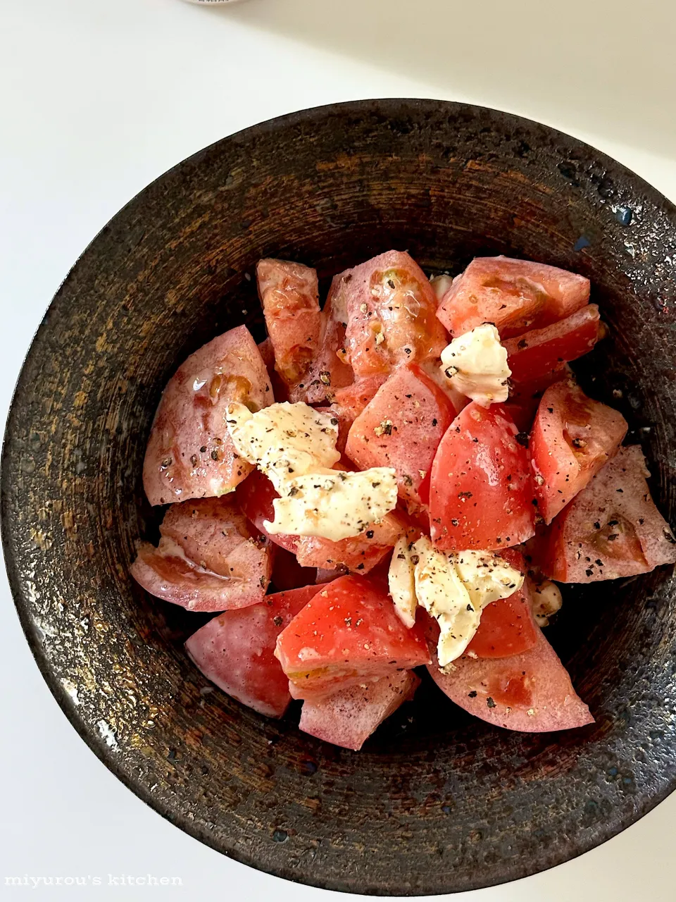 トマト×クリチ×焙煎ごまドレッシング|由美さん