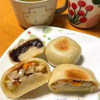 ＊寒い朝のおやき朝ごはん♬＊|ultramarineさん