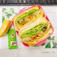 🅜🅔🅝🅤  チキンサンド🥪シークァーサー味|Tsuu_chan‪ ·͜·♡‬さん