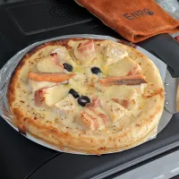 クアトロフォルマッジに残りものちょい足しピザ|家飲み♥ちよ｜旧ぶりてりあさん