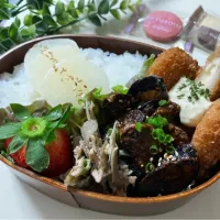 ＊0149.サクトロ茄子南蛮🍆 娘ちゃんの高校生弁当🍱＊|＊抹茶＊さん