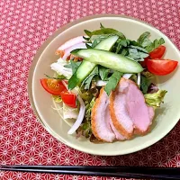 燻製鴨のサラダ🥗|おさむさん
