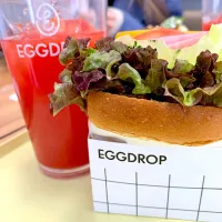 Egg Drop Sandwich in Apgujeong, Seoul|gonbenさん