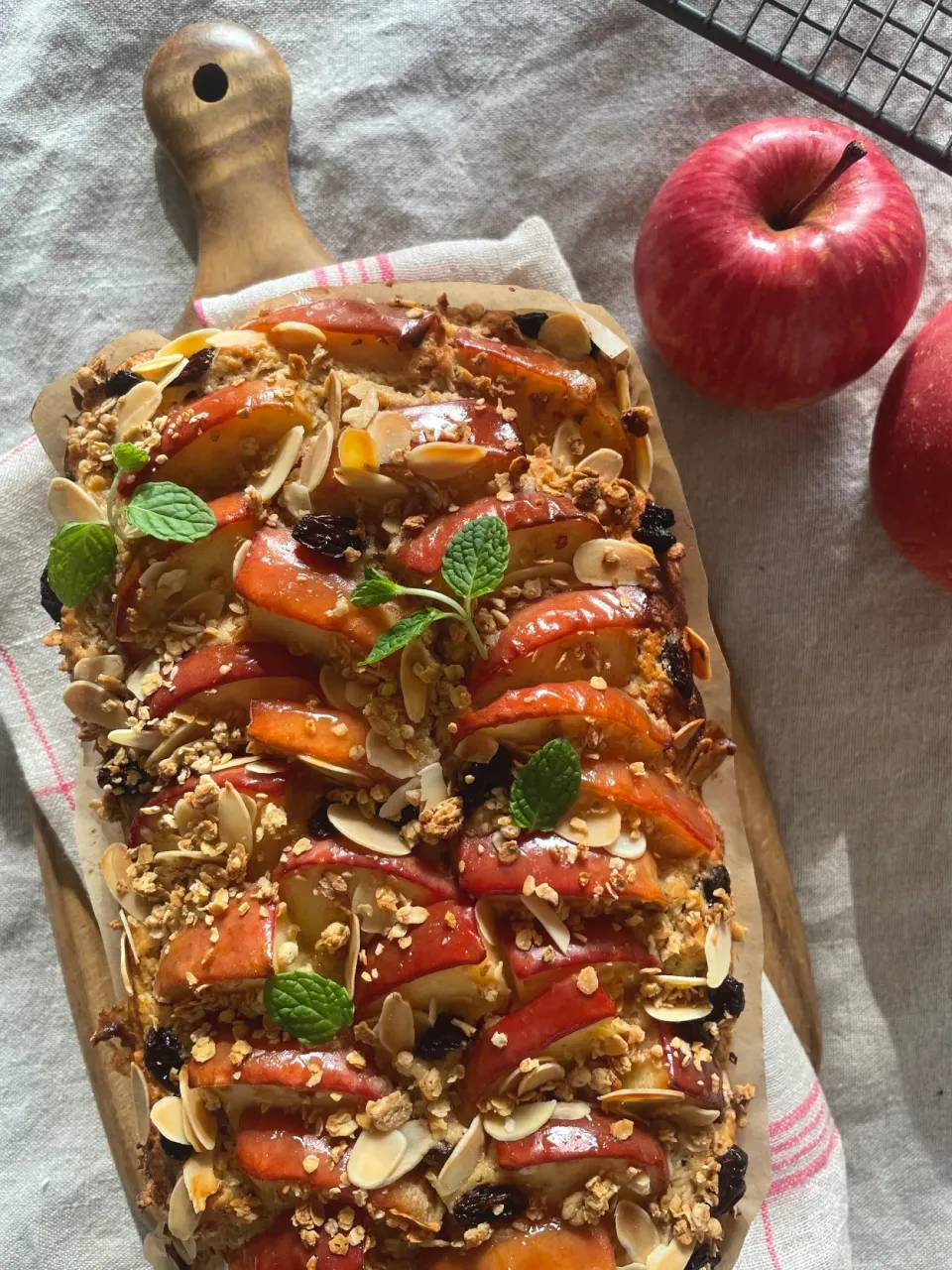 *･りんごとオートミールのケーキ🍎*･|isakoさん