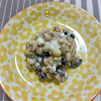 サラダ豆のクリームチーズ和え|あやもこさん