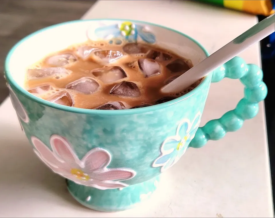 My Vietnamese iced drip coffee Bac Xiu ☕😁😍😘|🍒lynnlicious🍒さん