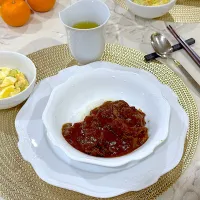 ハッシュドビーフと蒸し蕪とゆで卵のサラダ|Seikoさん