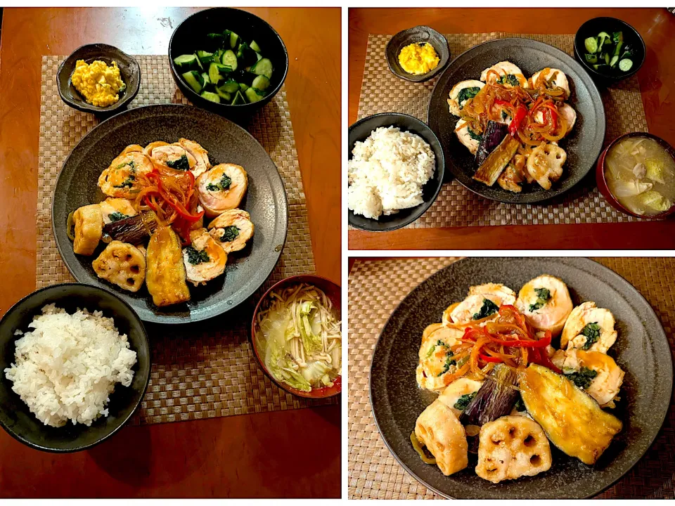 Today's dinner🍴 chicken w/vinegar&tartar sauce✨ﾁｷﾝ南蛮餡掛けﾀﾙﾀﾙｿｰｽ|🌈Ami🍻さん