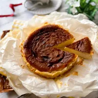 バスク風チーズケーキ|ハマーさん