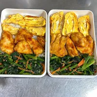 鶏胸肉てりたま丼お弁当| 爰音さん