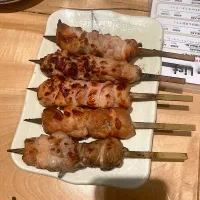 今日はぼくが担当している部署の新年会です。色々美味しい料理が出てきたのですが、飲み放題のクラフトビールを注文するのに気を取られ、写真を撮るのを忘れてしまいました。最終盤の焼き鳥をなんとかカメラにおさめることができました。|なびさん