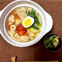 鍋焼きうどん|ゆさんさん