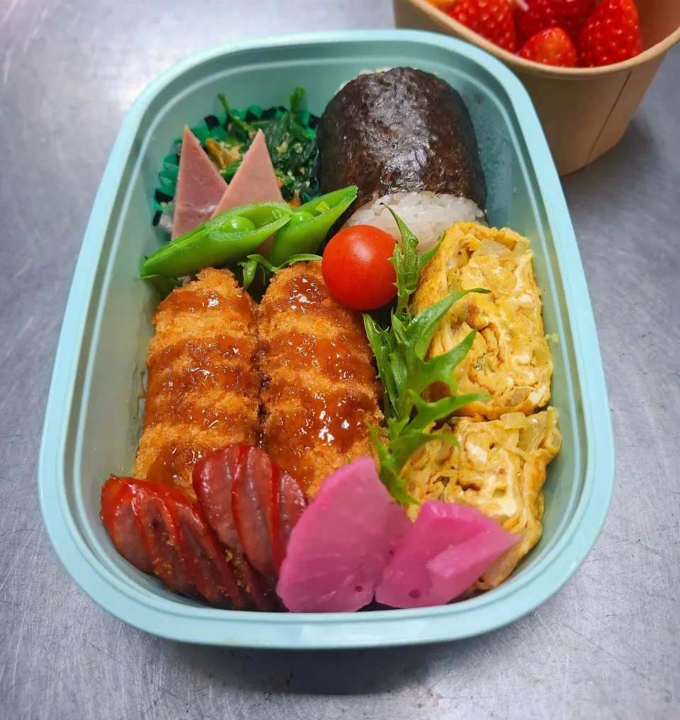 ︎🌟クリームコロッケ弁当︎🌟|ゆきさんさん