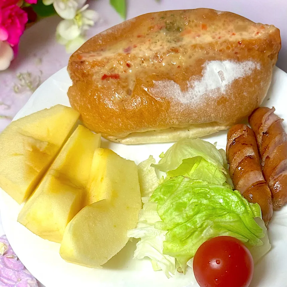 エビカツサンドパンモーニング|besさん