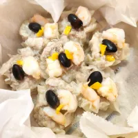 @きなこさんの料理 由美さんの料理 由美さんの料理 焼売　いつもの焼売に椎茸と筍をプラスしてやさしい味わいのガラスープで☺️|@きなこさん