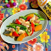 鶏肉と野菜の甘酢炒め✨|ringonamaさん