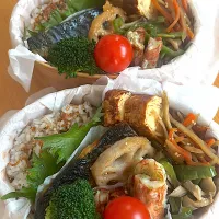 塩サバ弁当|hiro♪kouさん